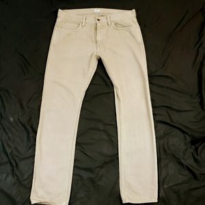 J crew dark beige 484 slim jeans